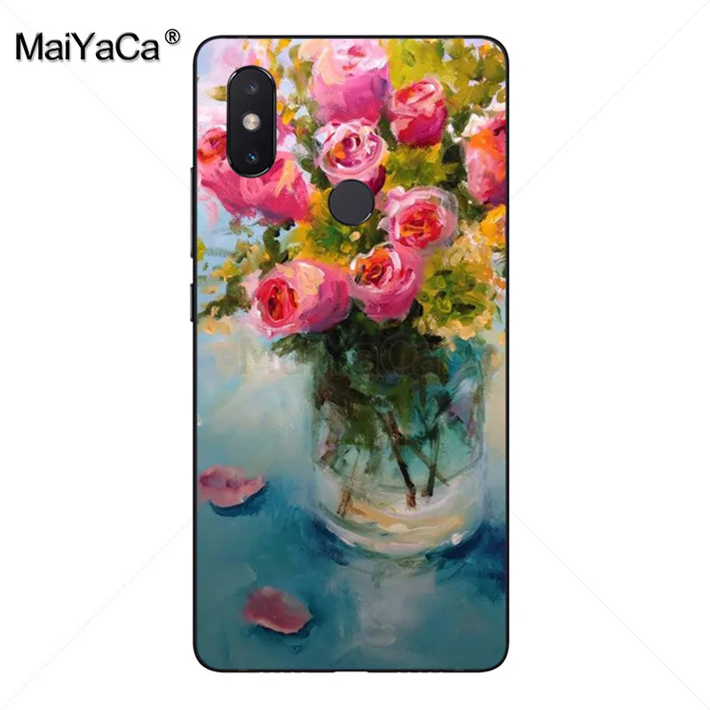Крутой чехол MaiYaCa для телефона с акварельными цветами лотосами и лавандой xiaomi mi 8se