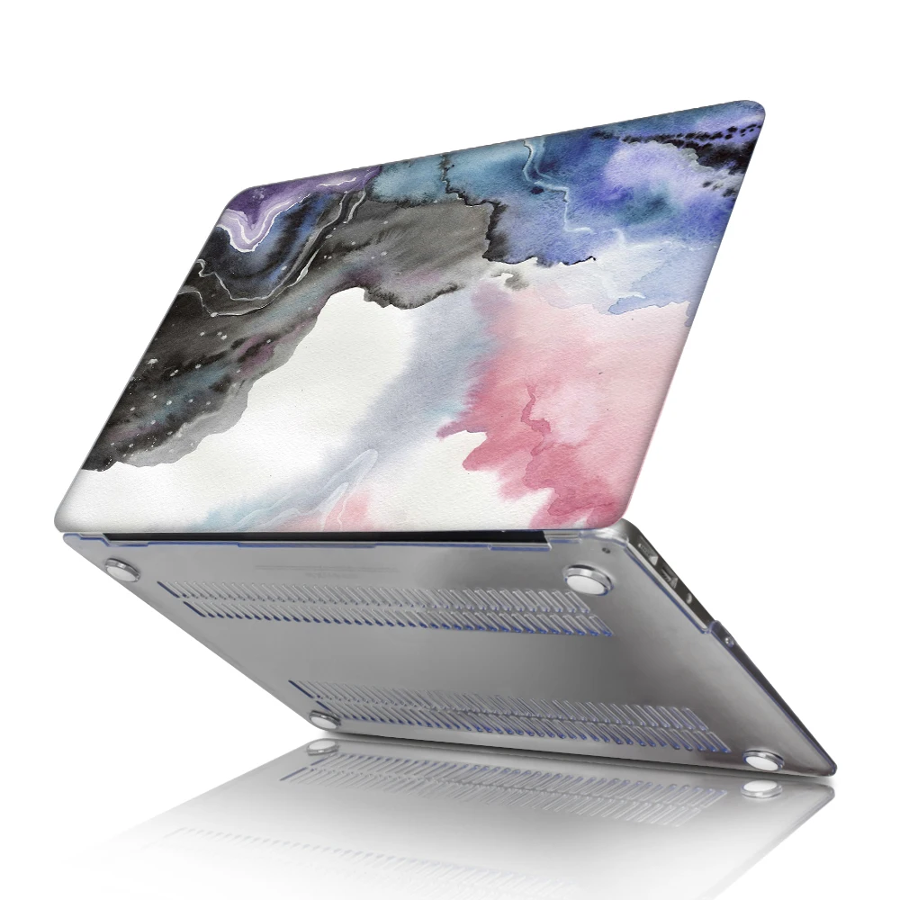 Премиум чехол с масляной печатью для Macbook Air 11 a1465 air 13 A1932 Жесткий Чехол для Macbook Pro 13 1" A1707 A1708