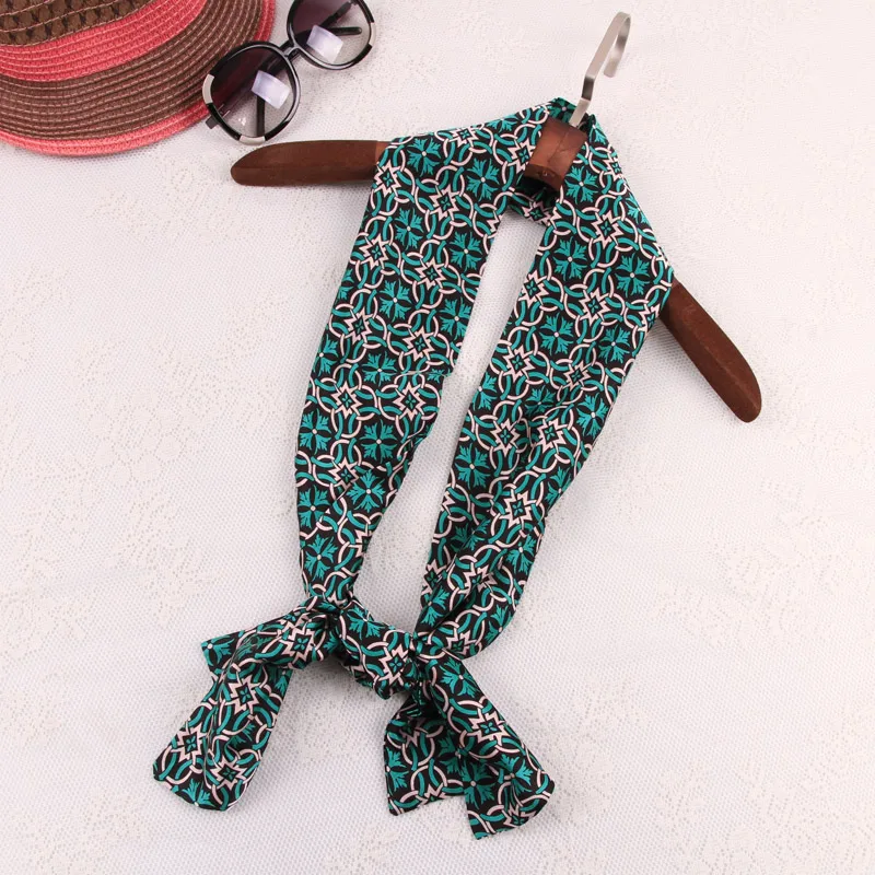 Весенне-летний шелковый шарф с цветами женские модные шарфы шелковые длинная