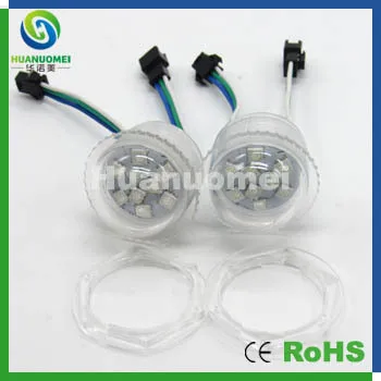 Dc12v полноцветный светодиодный пиксельный модуль 9 шт. 5050 smd Программирование