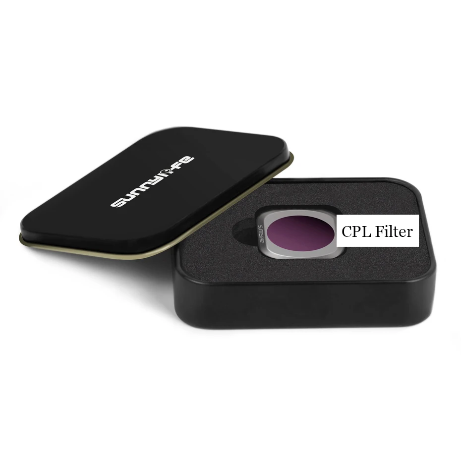 CPL Filter Only Для DJI Mavic 2 Pro UV MCUV CPL Polar ND4 ND8 ND16 фильтр для дрона стекло для DJI Mavic2 Pro/Профессиональная защита аксессуары 1 шт - Цвет: CPL Filter Only