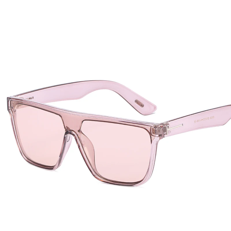 Винтажные Солнцезащитные очки с плоским верхом для женщин и мужчин квадратные