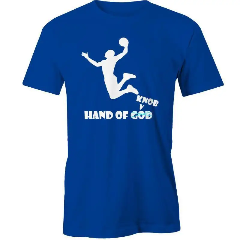 Мода 2017 Лето Рука бога/Ручка Футболка Классический печатных майка мужчины