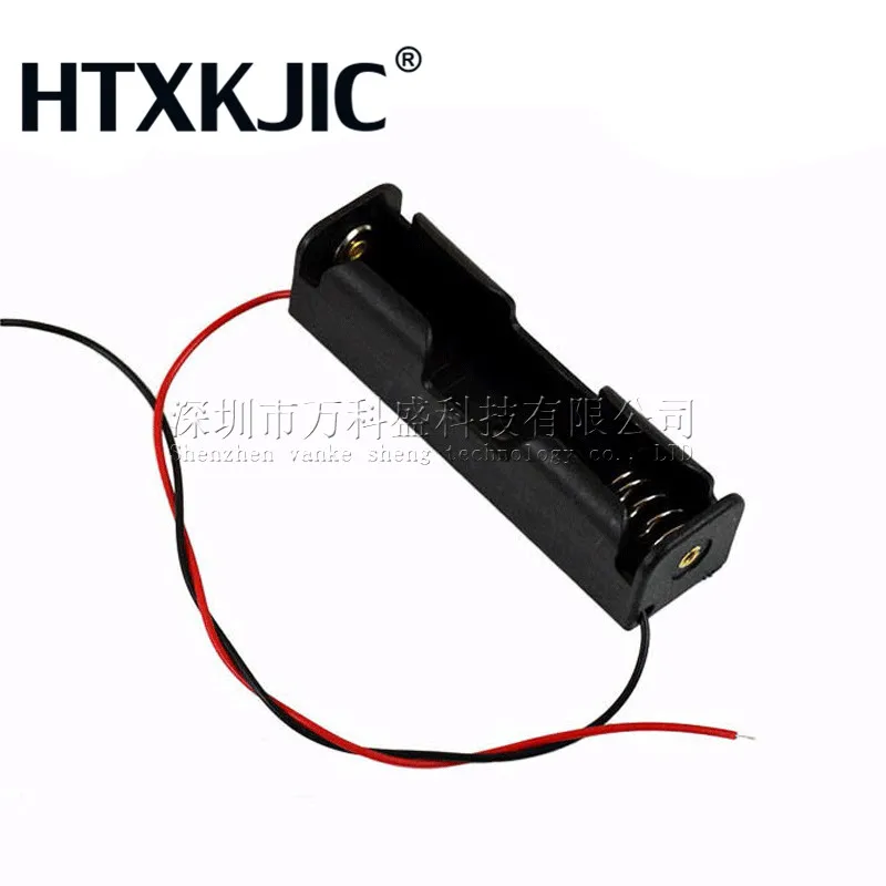 Коробки для хранения аккумуляторов 100 шт. 18650 17500 18500 3 6 ~ 4 2 В черный Чехол-держатель