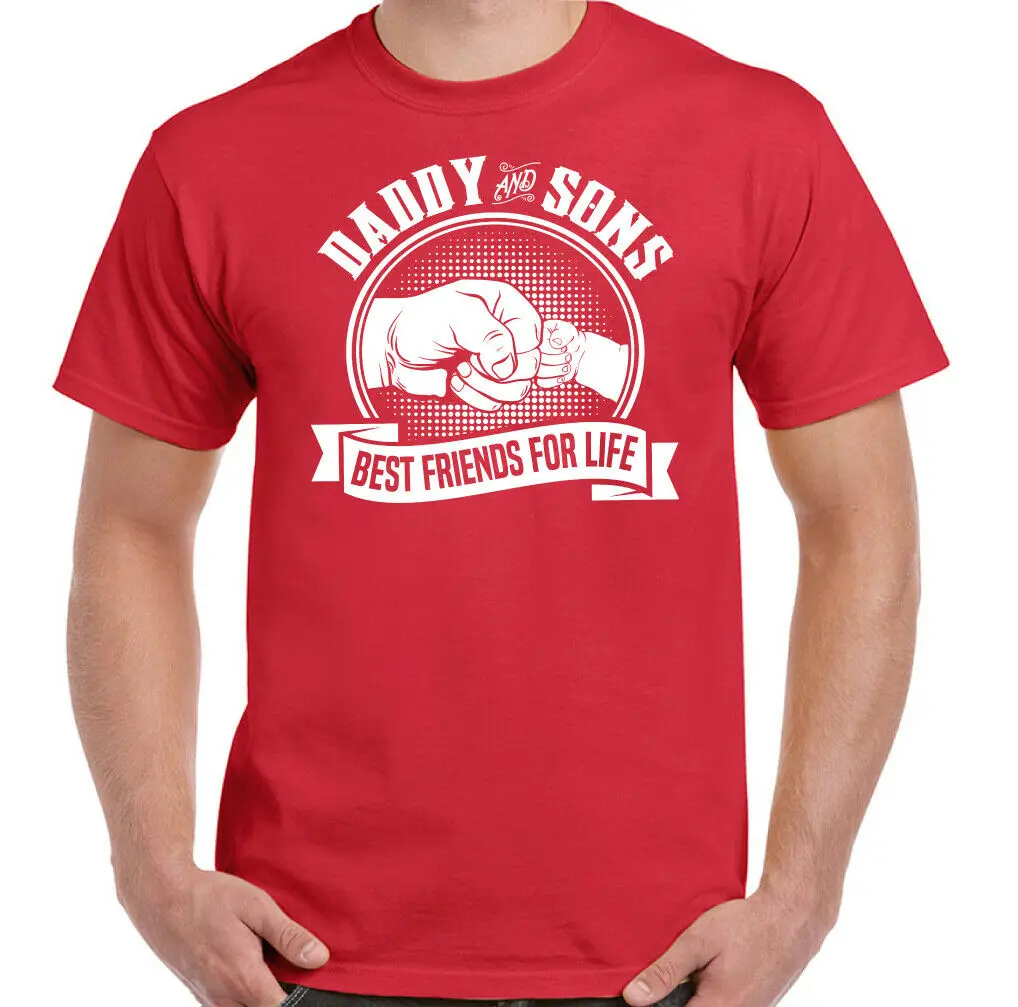 

Daddy & Sons Best Friends For Life Mens Funny Fathers Day T-Shirt
