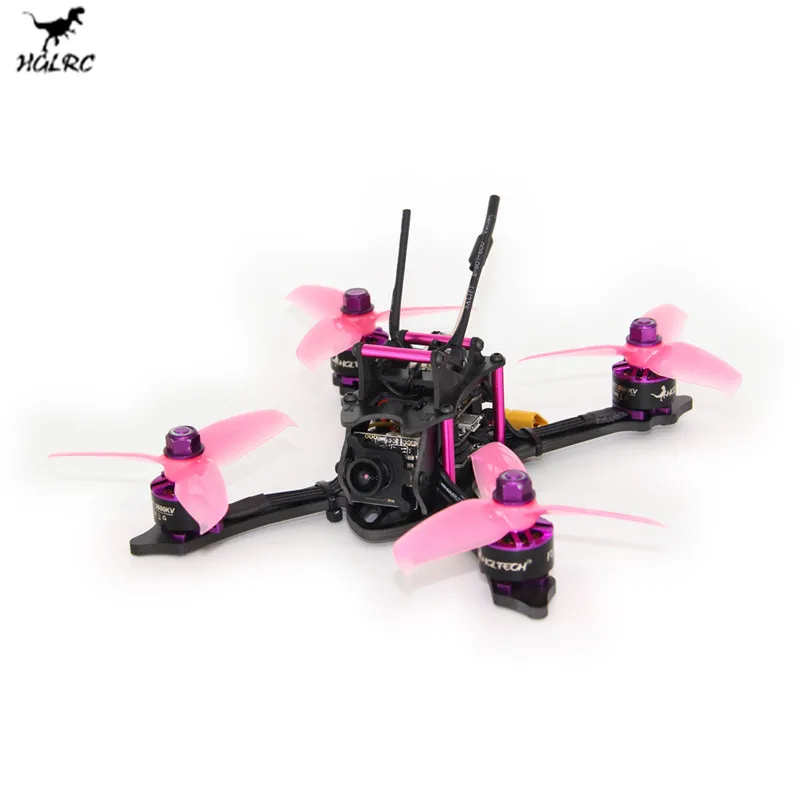 Оригинальный HGLRC XJB-145 Blheli_S 4 в 1 F4 OSD микро FPV гоночный Дрон BNF w/совместимый Flysky A8S V2