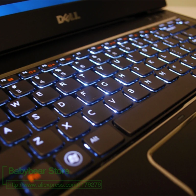 Силиконовая накладка на клавиатуру для Dell Inspirion 13 700 7000 14 15ins американская версия