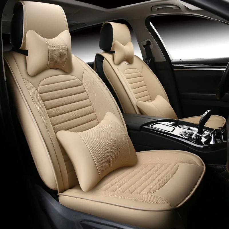 Универсальный кожаный сидений автомобиля Салонные аксессуары для BMW E91 E92 E93 F31 F34