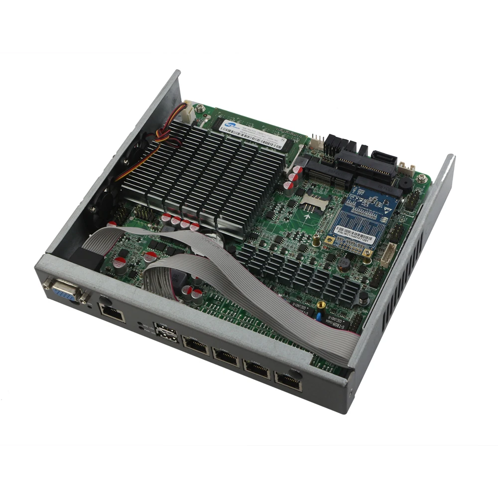Мини ПК компьютер Celeron J1900 4 ядра сети Управление безопасности брандмауэр WAN