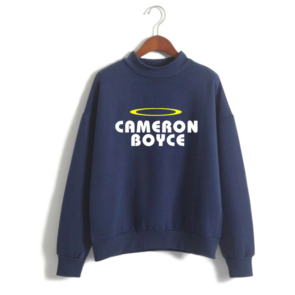 Женские толстовки с капюшоном и принтом Cameron Boyce пуловер осенне зимнее пальто