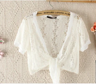 MLXSLKY Летняя женская прозрачная шаль модный ажурный кружевной кардиган с