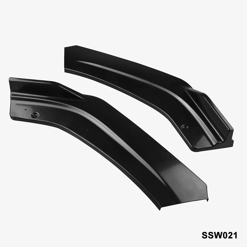 3pcs Carbon Fiber Front Bumper Lip Body Kit Spoiler For 16+ Honda for Civic Sedan 4Dr | Автомобили и мотоциклы