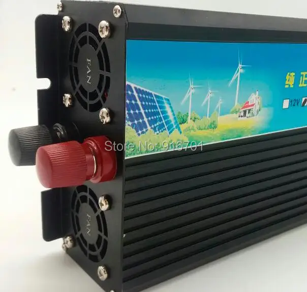 2000w purong sain alon инвертор решетки Чистая Синусоида Домашний 12v или 24v до 220v 2kw|home