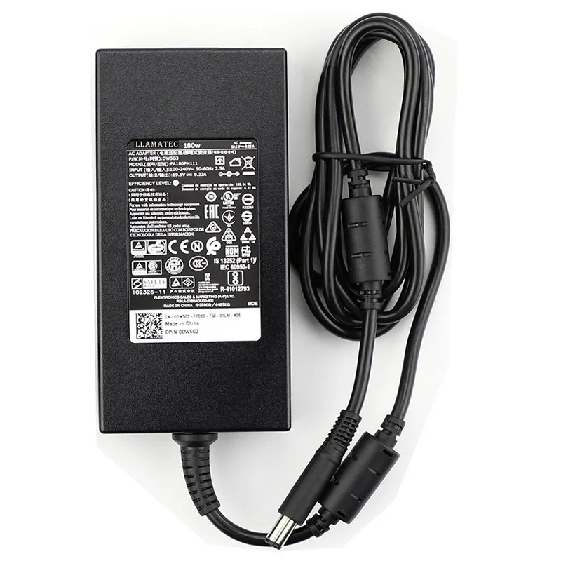 

New Genuine 180W new original AC Adapter DA180PM111 Portable Laptop Charger for Dell Precision M4700 M6400 74X5J