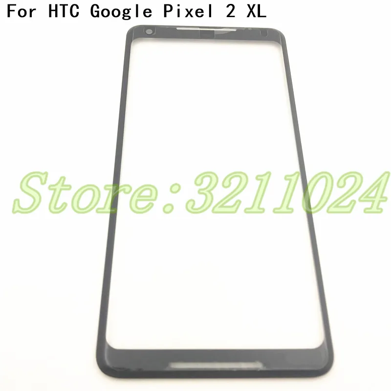Для Google Pixel 2 XL передняя стеклянная линза Pixel2 2XL внешняя крышка сенсорной панели