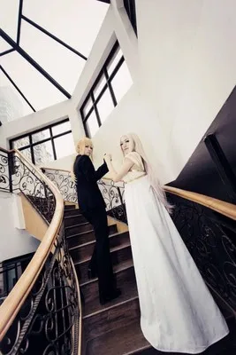 Fate Zero Stay Night женские Irisviel Von Einzbern косплей костюм свадебное платье бренда &quotRode De