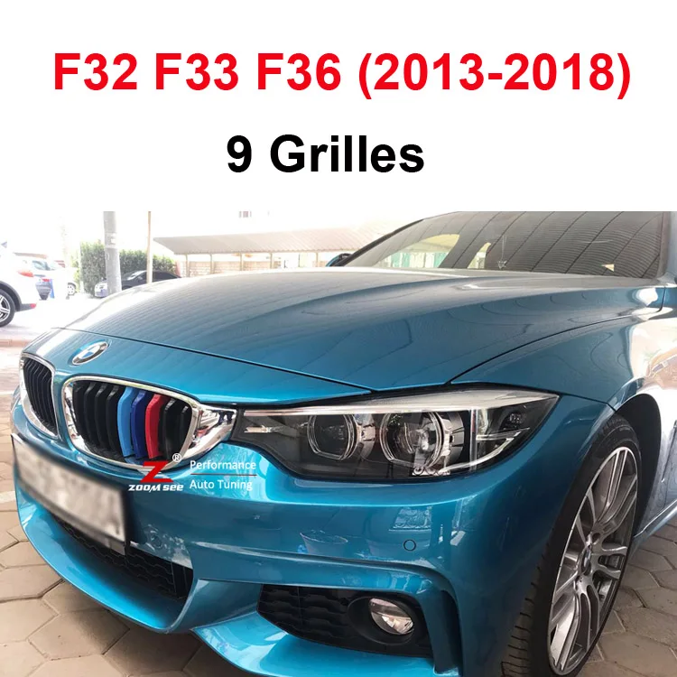 

Передняя решетка для Мотоцикла BMW 4 серии F32 F33 F36 420i 425i 428i 430i 435i 440i 3D M, наклейки на гриль для 2014-2018