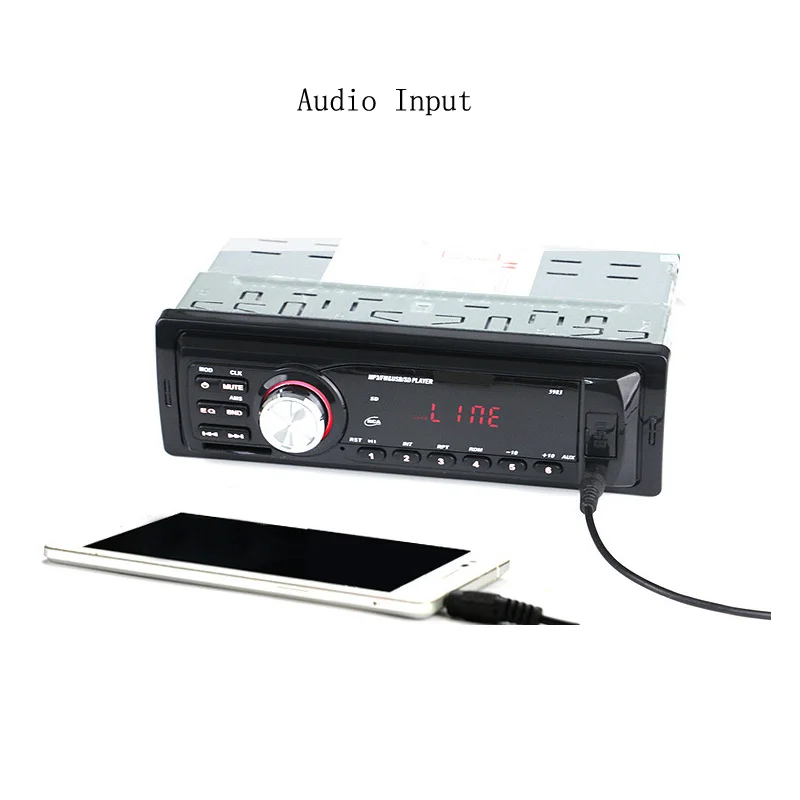 1 шт. новые автомобили MP3 Автомобильная карточка Радио Аудио разъем U диска ПК DVD