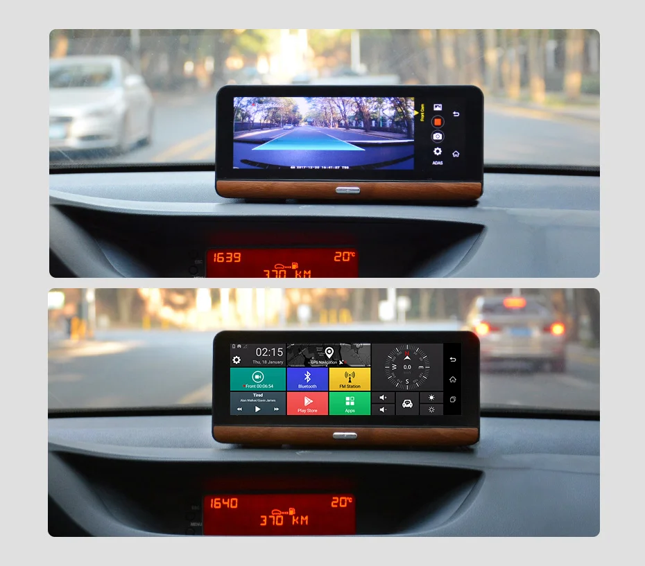 Junsun E31P Pro Автомобильный видеорегистратор Камера 4G ADAS 7,8" Android OS gps навигатор регистратор видео видеорегистратор с двумя камерами s morror