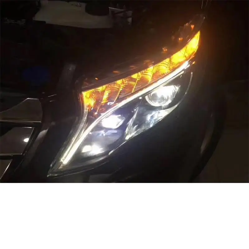 Дневные Automovil автостайлинг Drl светодиодные ходовые Cob фары Задние Автомобильные в