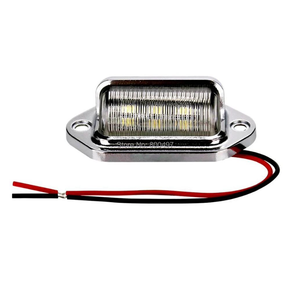 2 x Car LED Number Licence Plate Light Rear Tail Lamp Truck Trailer Lorry Auto Lights for Ford BMW Toyota VW Honda Kia | Автомобили и