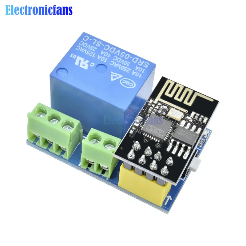 Релейный модуль ESP8266 ESP 01 5V WiFi умный дом дистанционный переключатель для телефона