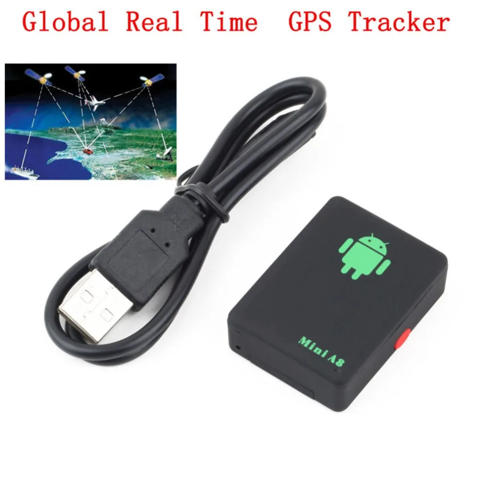 Новый GPS Tracker Мини A8 Миниое Глобальное Реальное Время GSM/GPRS/GPS Слежения Устройство