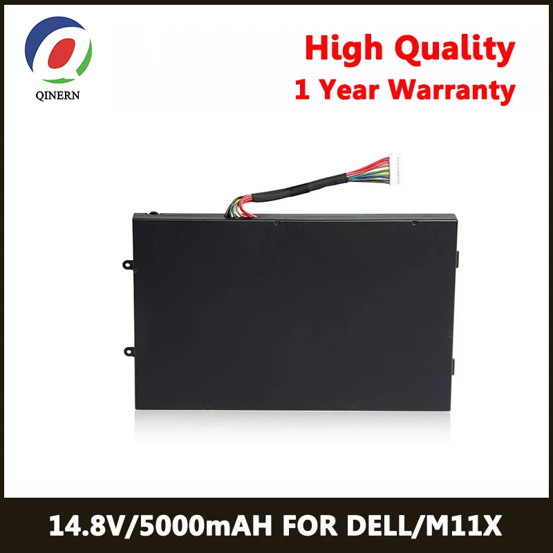 Аккумулятор M11X 5000 мАч 14 8 в для ноутбука Dell Alienware M11x M11xR2 M11xR3 M14x M14xR2 P06T P06T001 P06T002 P06T003