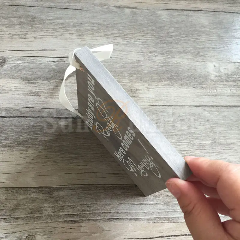 1 шт. деревенский Свадебный декор деревянные знаки папа приходит сюда мама