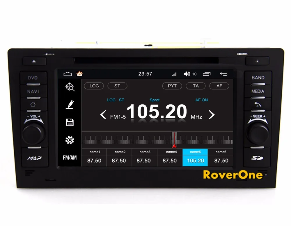 RoverOne S200 Android 8,0 Автомобильный мультимедийный плеер для Audi A8 S8 1994-2003 Авторадио DVD Радио Стерео gps навигация СБ Navi