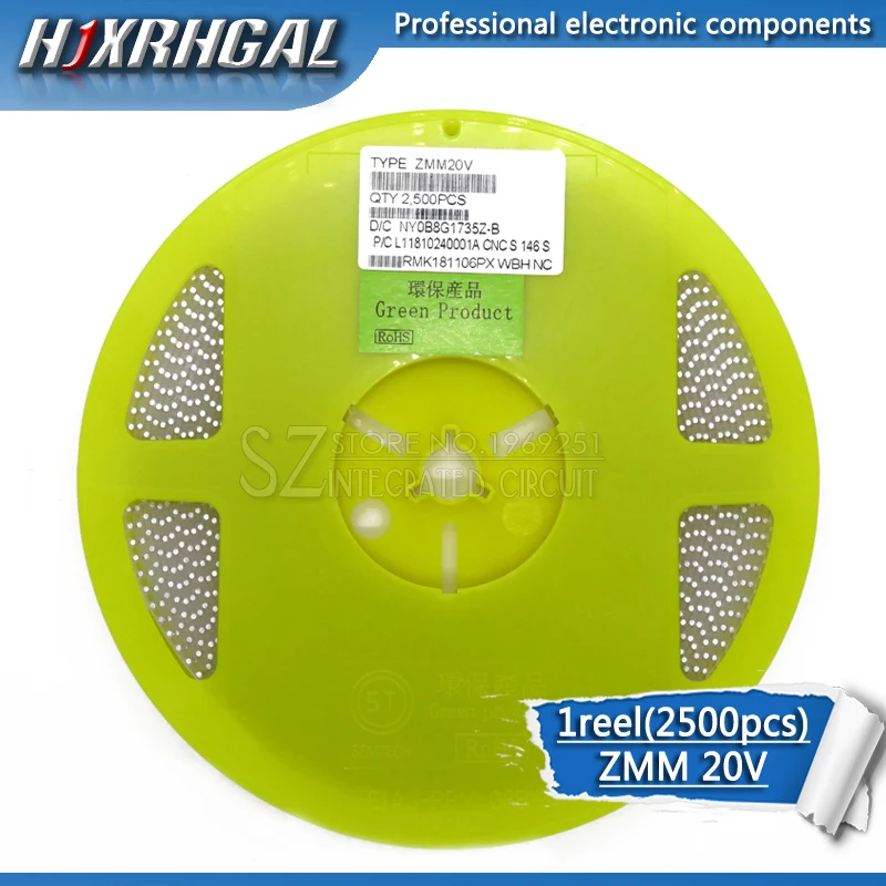 1 Катушка 2500 шт ЗММ 24 V LL34 туннельный диод с поверхностным монтажом посылка 1/2 W 0 5 w