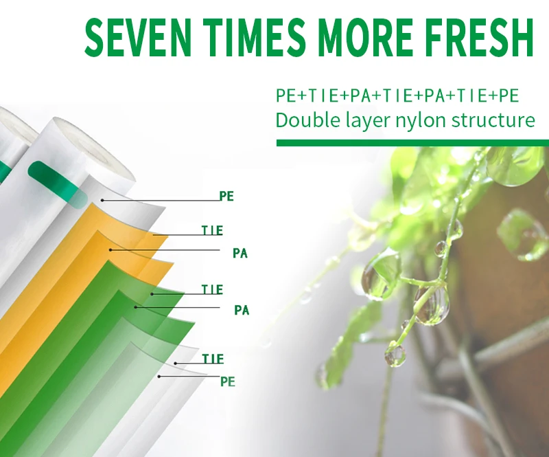PRETTYSEAL стрейч пленка растительного wrapper вакуумный упаковщик мешок 50 шт 12*20 см вакуумный упаковщик общие вакуумный упаковщик свежести