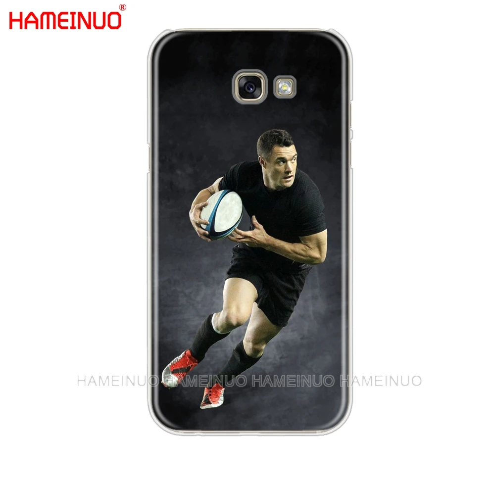 HAMEINUO регби мяч спортивный сотовый телефон чехол для Samsung Galaxy A3 A310 A5 A510 A7 A8 A9 2016 2017