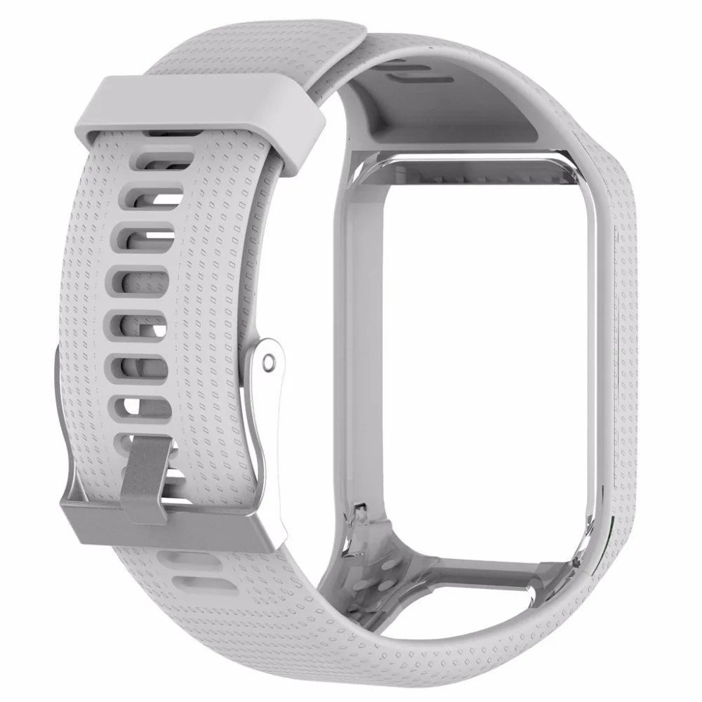 Силиконовый сменный Браслет для часов Ремешок для TomTom Runner 2 3 Spark 3 gps часы