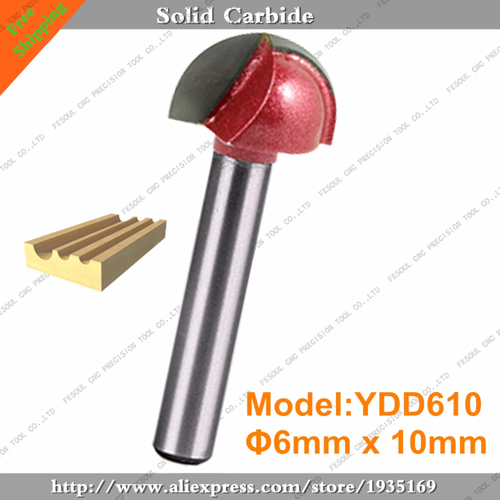 Концевая фреза из карбида вольфрама 6 х10 мм 1 шт.|bit drill|router bit boxbit diameter |