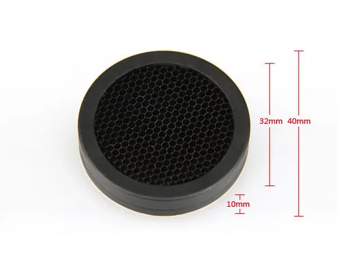 

Tactical 32mm metal mesh Anti-reflection Device For DR1x-4x Scope