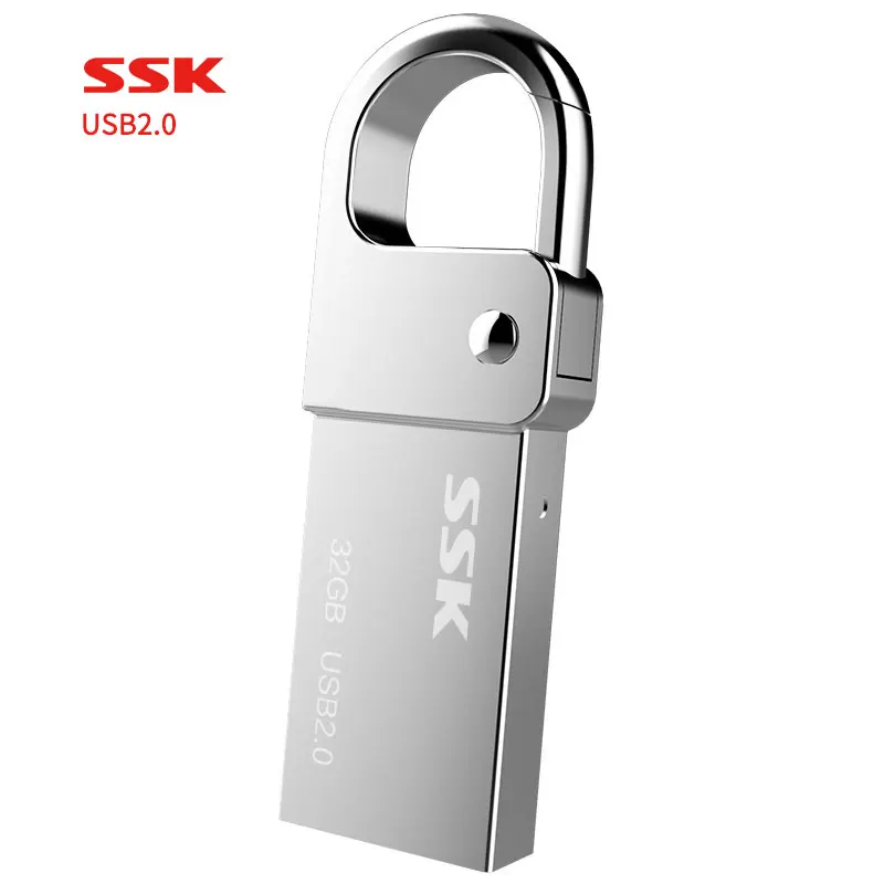 USB флеш накопитель SSK SFD257 металлический водонепроницаемый 8/16/32 ГБ|32g usb|flash drive penflash