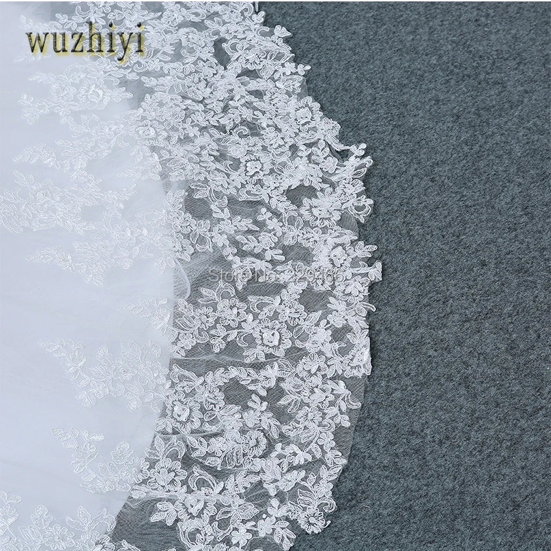 Женское свадебное платье до пола WUZHIYI элегантное белое в мусульманском стиле с