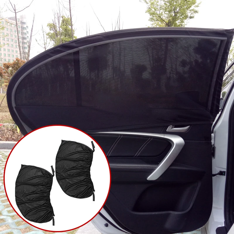 ZD 2 шт. автомобильный солнцезащитный козырек от комаров для Audi a4 b6 a3 Renault duster Toyota corolla peugeot 307 206 аксессуары