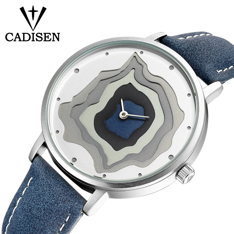 Новинка 2019 года модные роскошные брендовые кварцевые женские часы кожаные