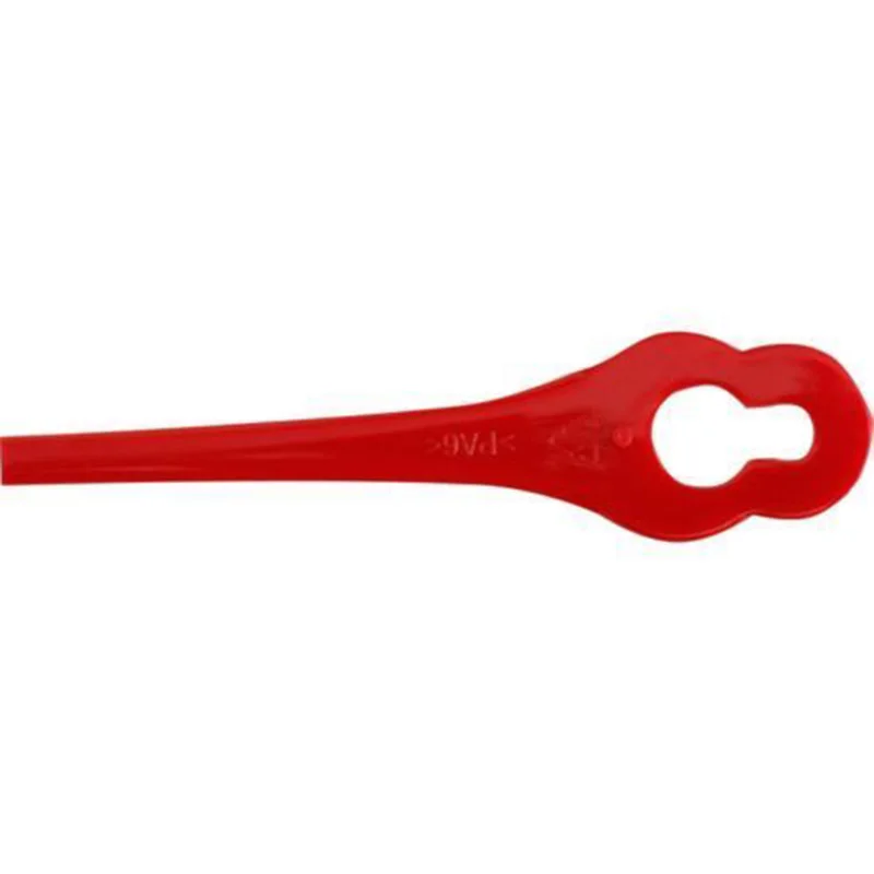 

40*Plastic Blades Red Plastic Good Working Condition Easy To Install Fits For Florabest LIDL FRTA 20 A1 Lidl IAN 282232