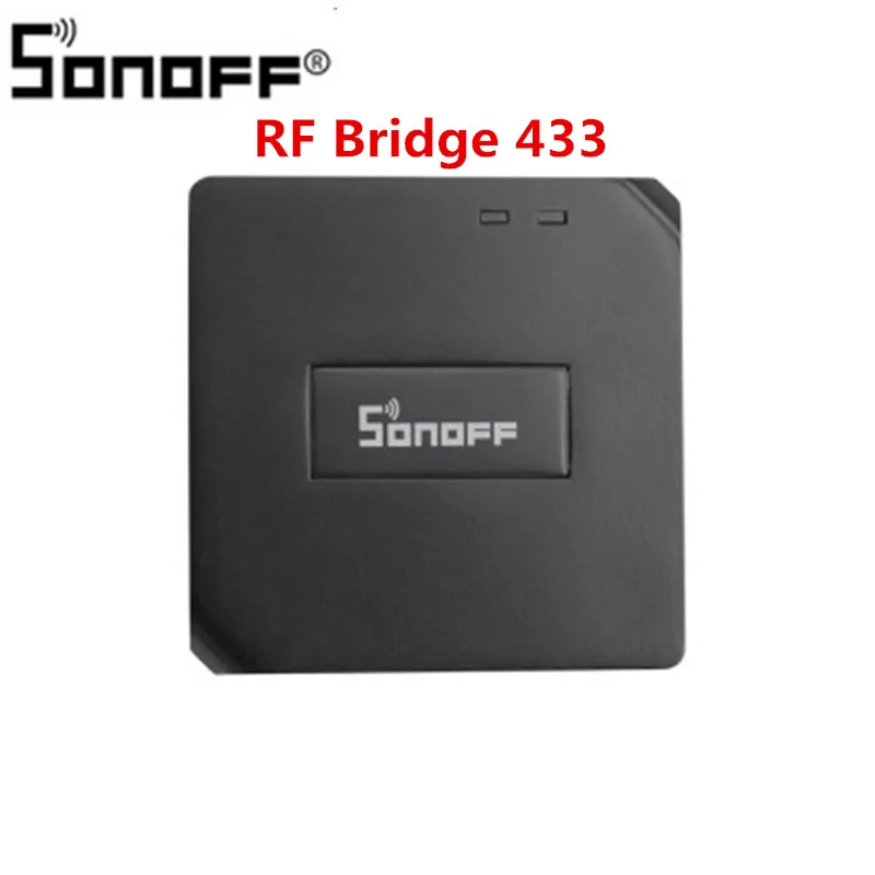 

Sonoff RF Bridge WiFi 433 MHz Replacement Smart Home Automation Universal Switch Intelligent Domotica Wi-Fi Remote RF Controller