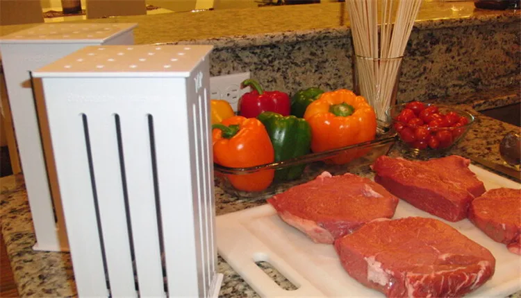 Brochette экспресс с 16 бамбук шпажки еда Slicer барбекю гриль шиш Kabab мейкера H4217 | Дом и