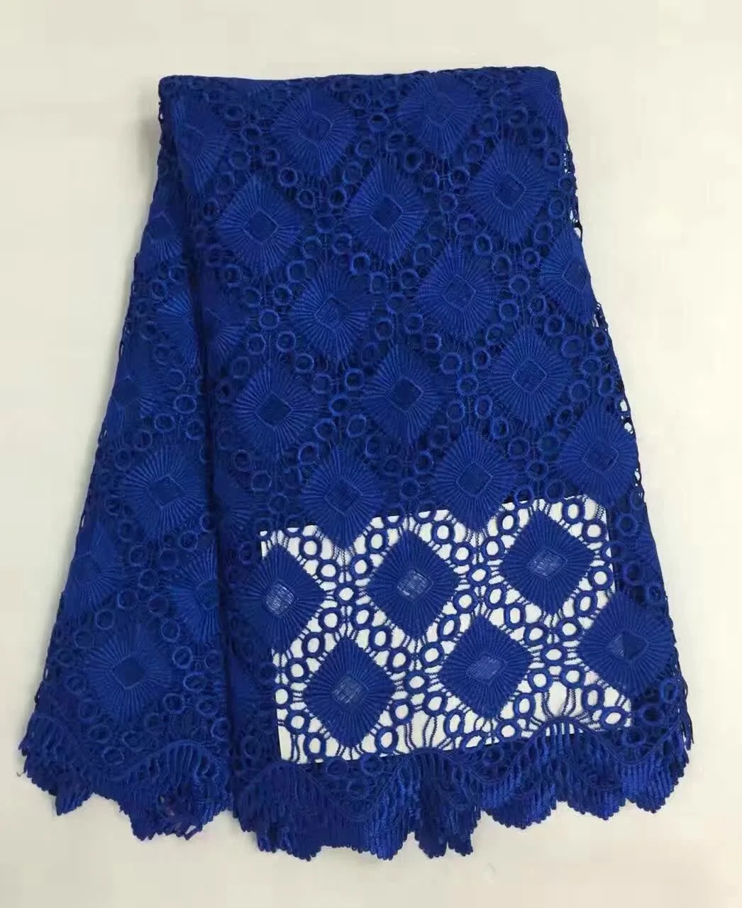 

African Lace Hot Sell Mesh 2017 New Arrival Plain Yellow Color african cord Lace /guipure lace Fabrics High Quality K-RA959