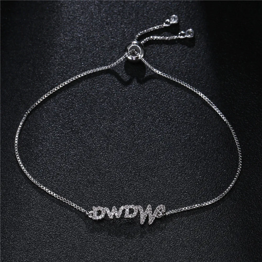 NEWBUY 2021 новый модный браслет с подвесками Мама Для женщин и регулируемый Pulseras Mujer