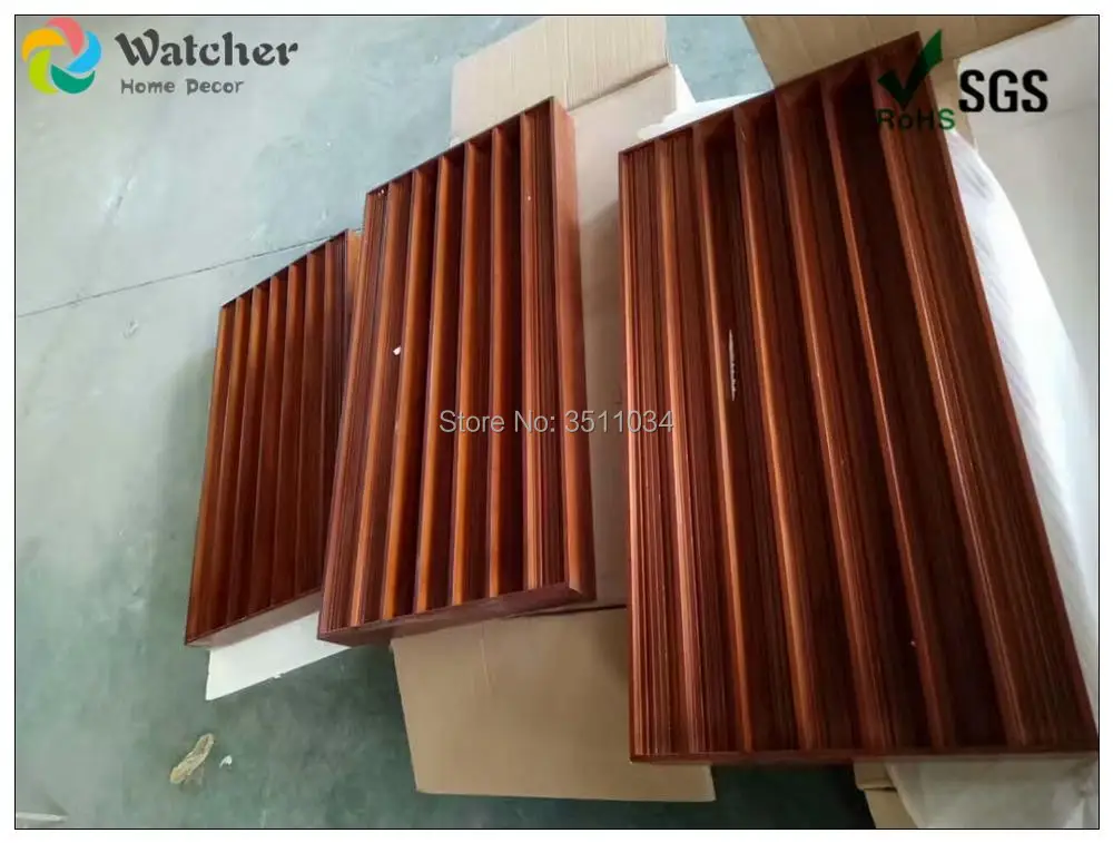 

1box 2pcs 120x60x10cmWide-band diffuser wood Full frequency diffuser Acoustic Sound Diffuser Diffusor Treatment Panel Studio