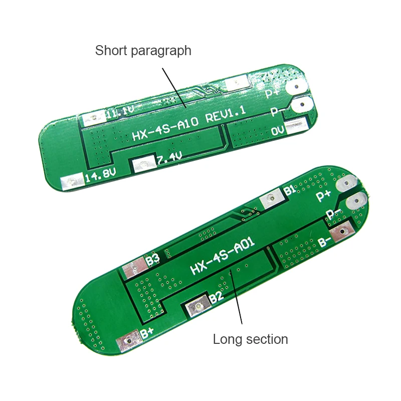 AIYIMA 2Pcs 4S 14.8V 12A Li-ion Lithium Battery BMS 18650 Charger Protection Board Module 16.8V Overcharge Over Short Circuit |