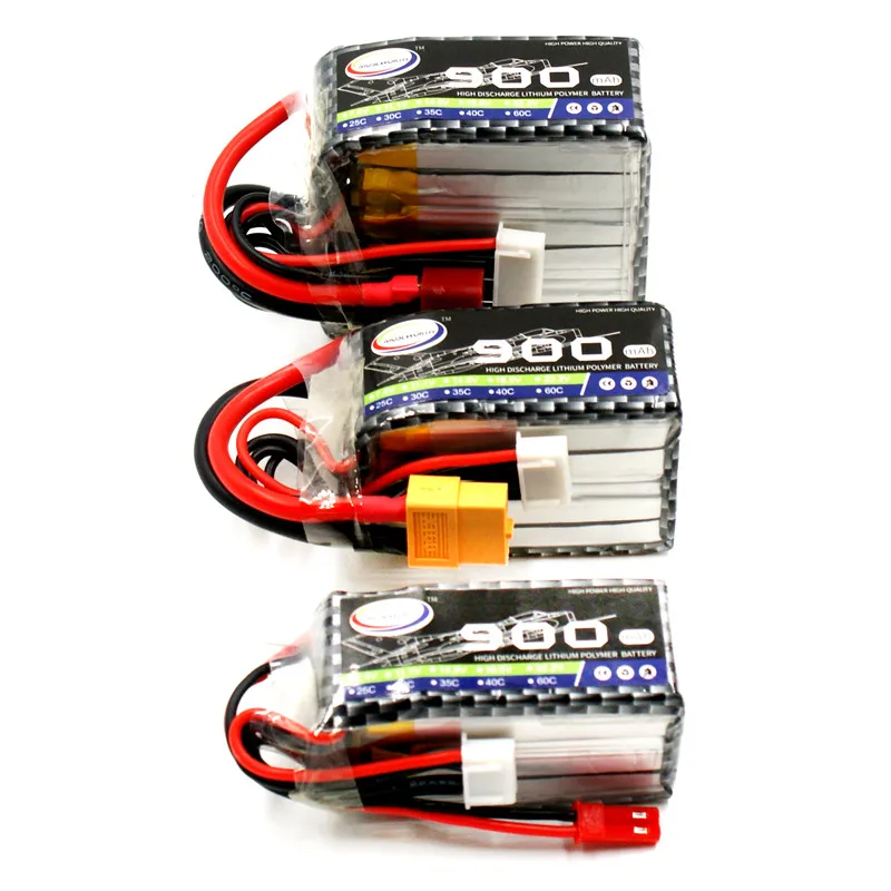 2 шт. аккумулятор Lipo 3S 11 1 В 900 мАч 35C для радиоуправляемого вертолета квадрокоптера