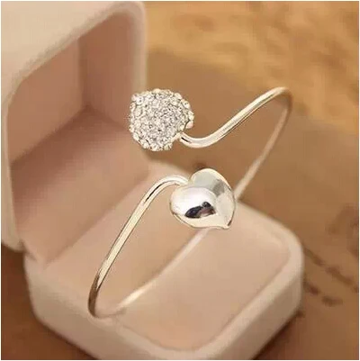 Оптовая продажа аксессуаров простые женские двойные Персиковые браслеты с