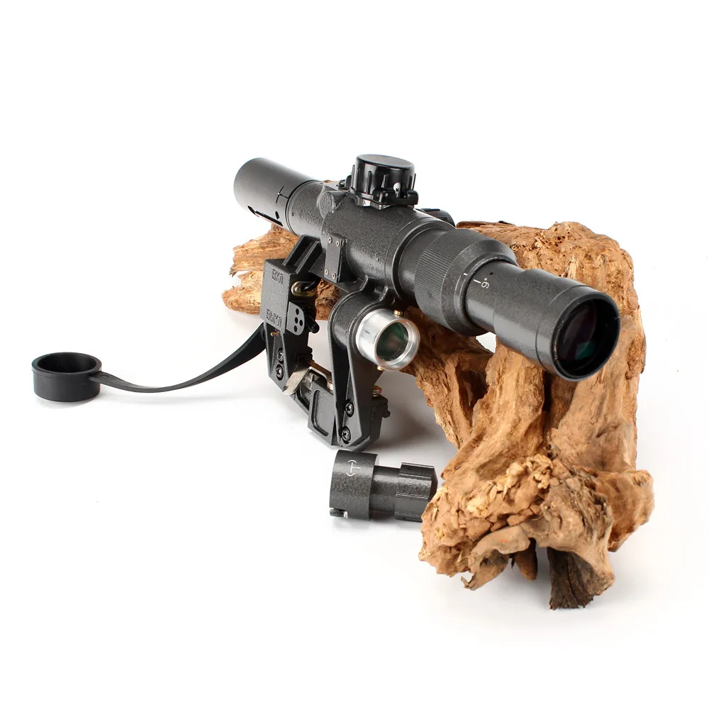 Тактический красный с подсветкой 3 9x24 SVD прицел снайперской винтовки